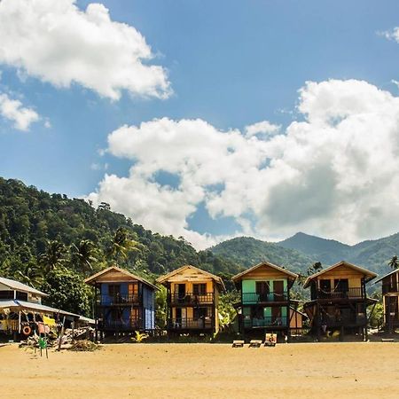 Beach Shack Chalet - Garden View Aframe Big Unit Kampong Juara Екстер'єр фото